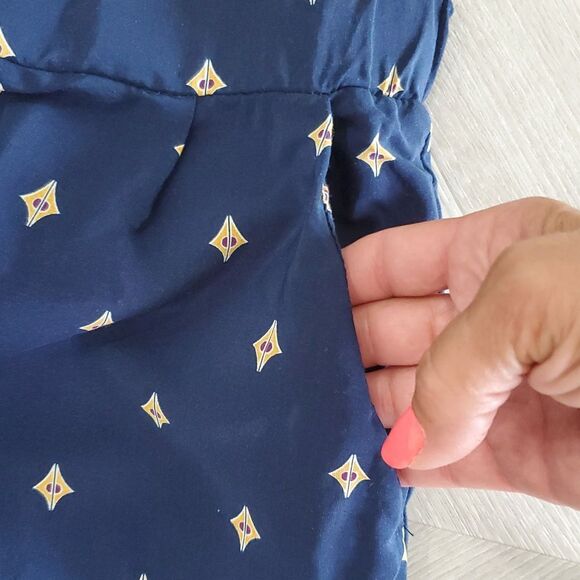 A.N.A.  A New Approach Palazzo Wide Leg Pants Size Lg  100% Rayon - Picture 5 of 7